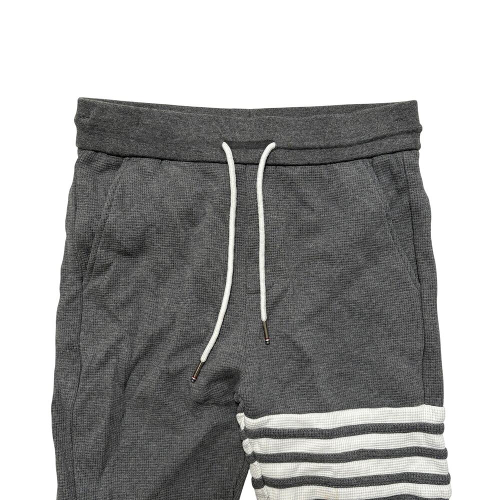 Thom Browne Waffle Classic Loopback 4 Bar Sweatpa… - image 2